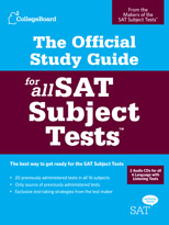 Official study guide for all SAT subject tests